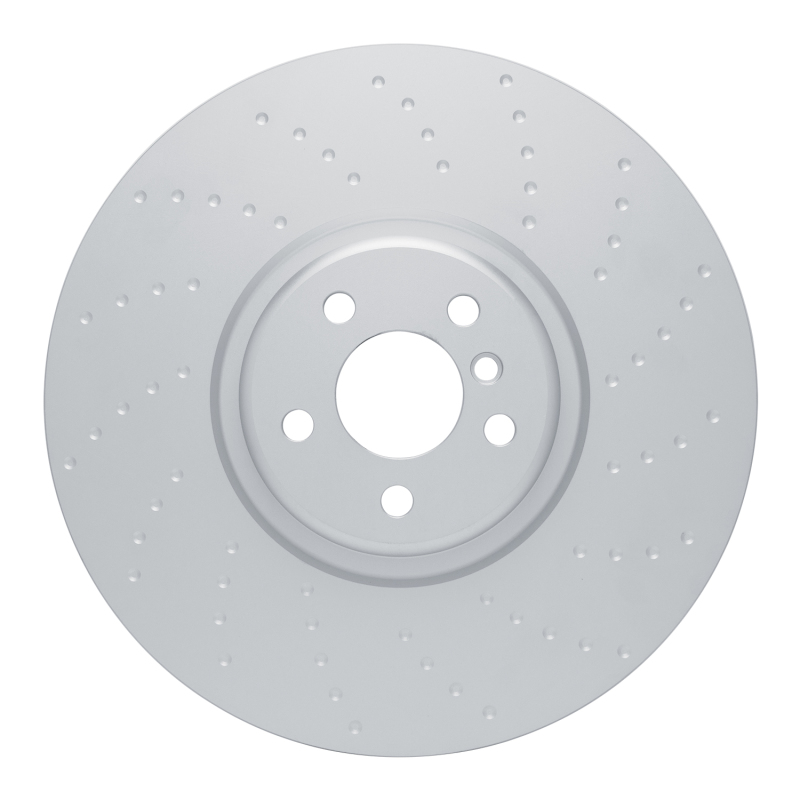 Picture of DFC 19-22 BMW X5 Right Front GeoSPEC Coated Rotor - Dimpled
