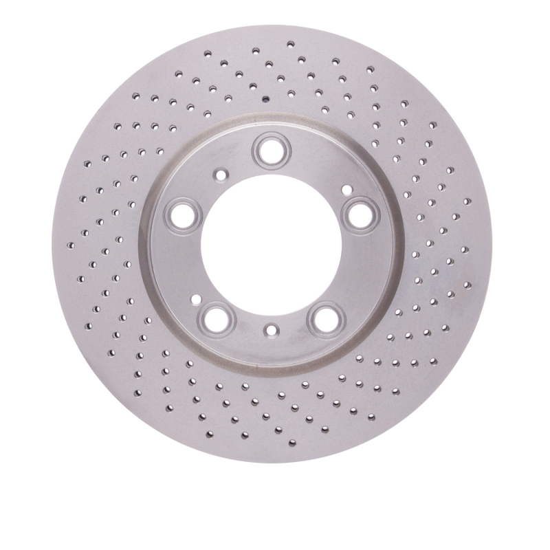 Picture of DFC 98-12 Porsche 911 Right Front Drilled Hi-Carbon Alloy Geomet Coated Rotor