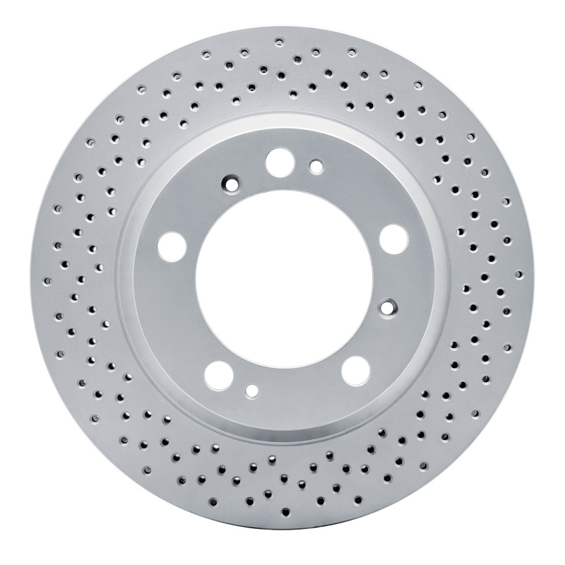 Picture of DFC 00-08 Porsche Boxster Rear Drilled Hi-Carbon Alloy Geomet Coated Rotor