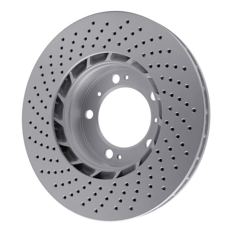 Picture of DFC 98-12 Porsche 911 Right Front Drilled Hi-Carbon Alloy Geomet Coated Rotor