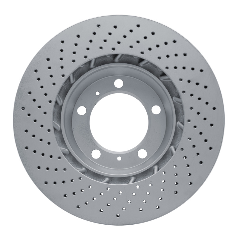 Picture of DFC 99-23 Porsche 911 Right Front Drilled Hi-Carbon Alloy Geomet Coated Rotor