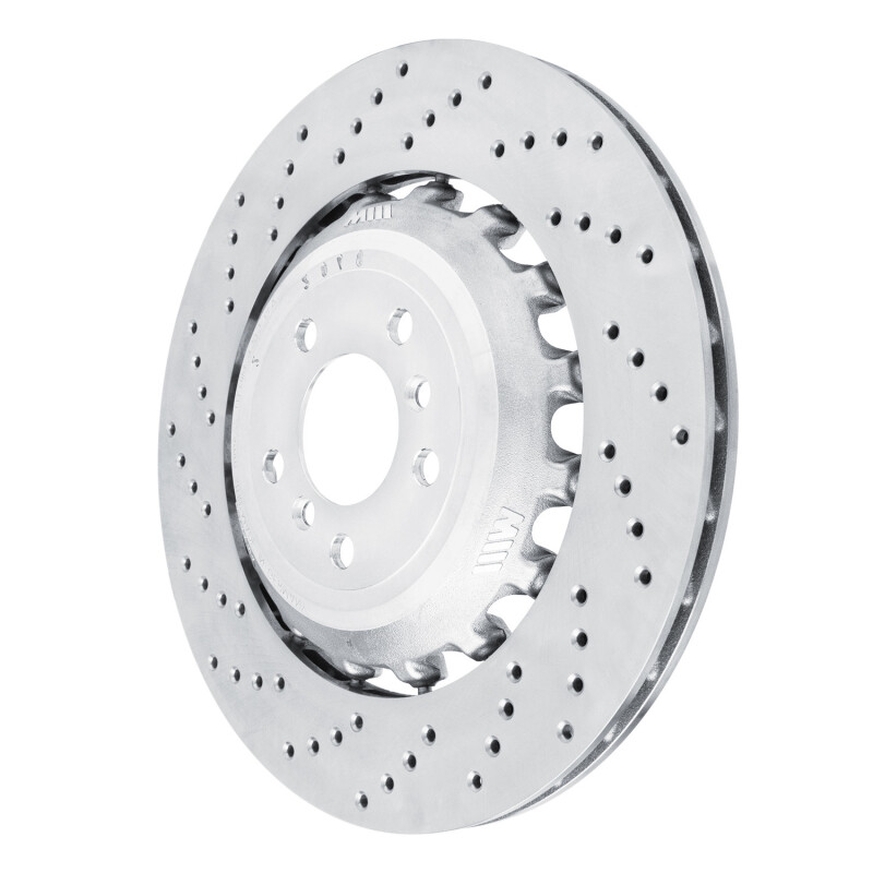 Picture of DFC 12-19 BMW M6 Left Rear Drilled Hi-Carbon Alloy Geomet Coated Rotor