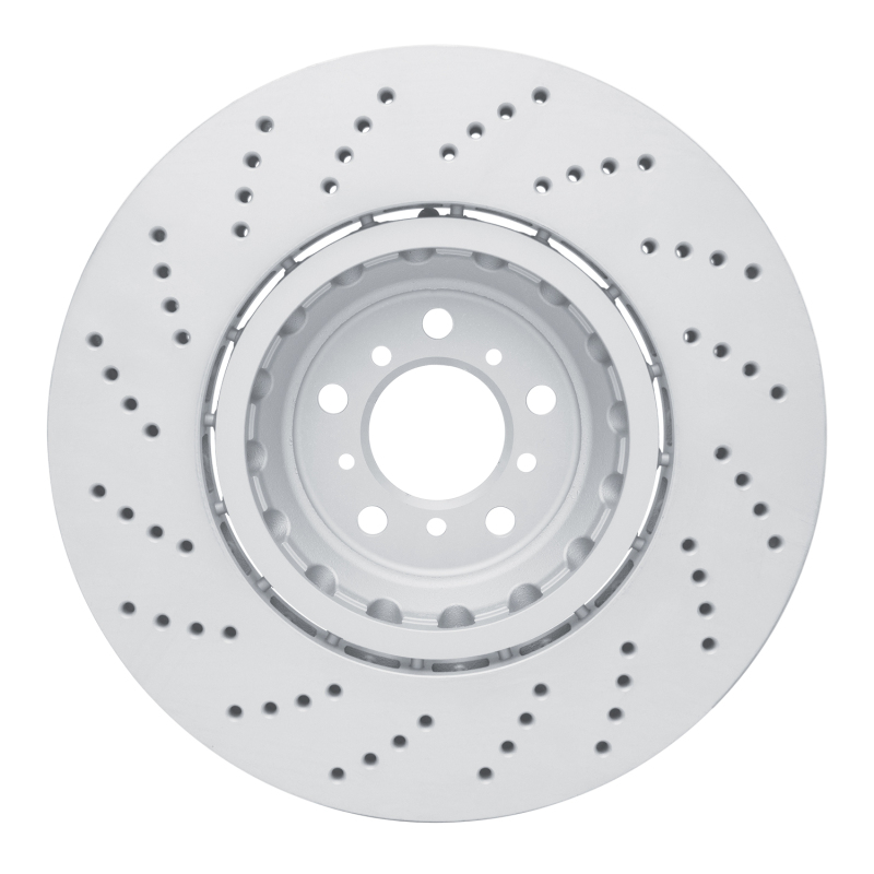 Picture of DFC 12-19 BMW M6 Right Front Drilled Hi-Carbon Alloy Geomet Coated Rotor