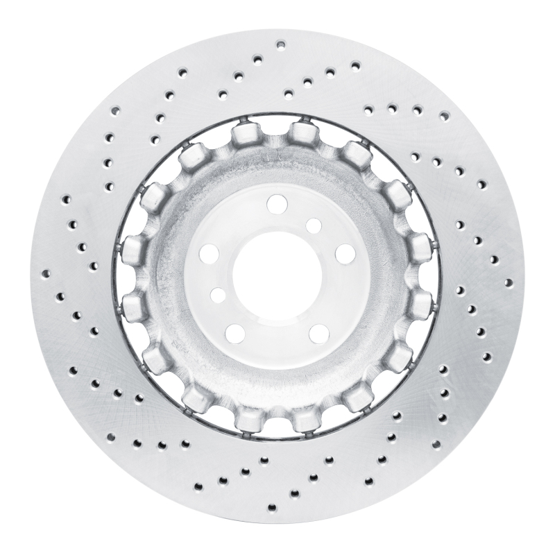 Picture of DFC 12-19 BMW M6 Right Rear Drilled Hi-Carbon Alloy Geomet Coated Rotor