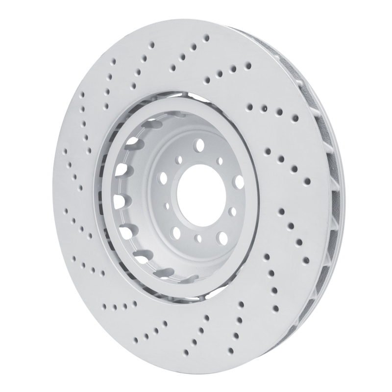Picture of DFC 12-19 BMW M6 Right Front Drilled Hi-Carbon Alloy Geomet Coated Rotor