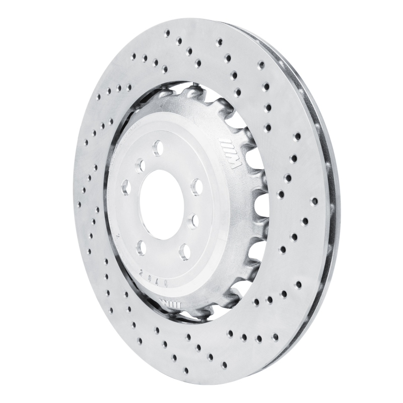 Picture of DFC 12-19 BMW M6 Right Rear Drilled Hi-Carbon Alloy Geomet Coated Rotor