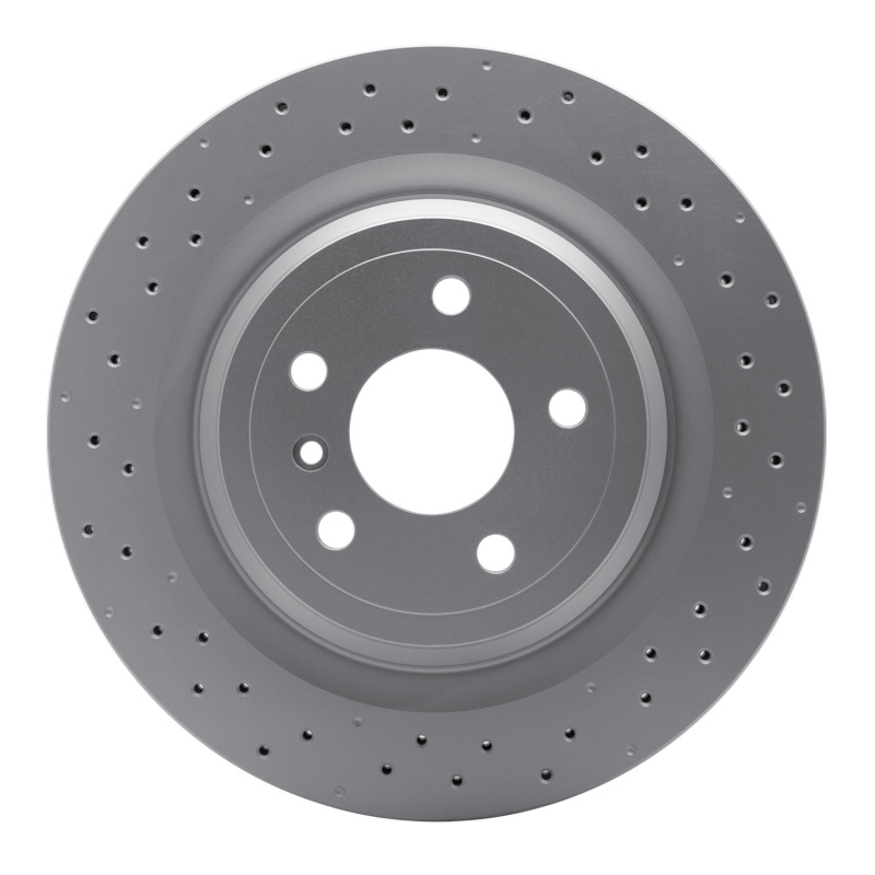Picture of DFC 12-15 Mercedes-Benz ML550 Rear Drilled Hi-Carbon Alloy Geomet Coated Rotor