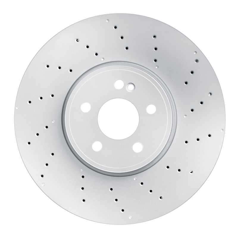 Picture of DFC 20-25 Mercedes-Benz GLA45 AMG Front Drilled Hi-Carbon Alloy Geomet Coated Rotor