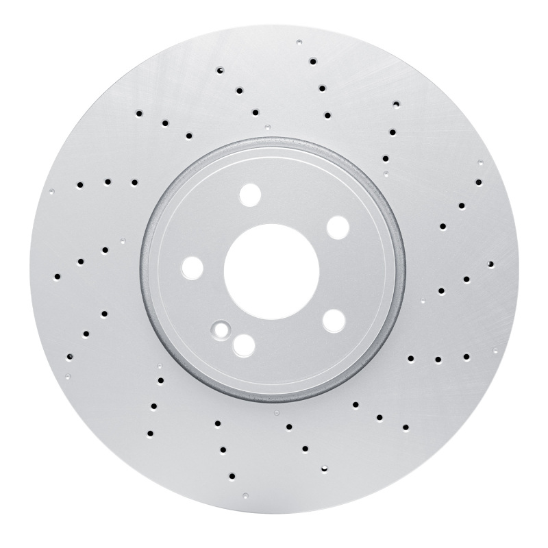 Picture of DFC 20-22 Mercedes-Benz A35 AMG Front Drilled Hi-Carbon Alloy Geomet Coated Rotor