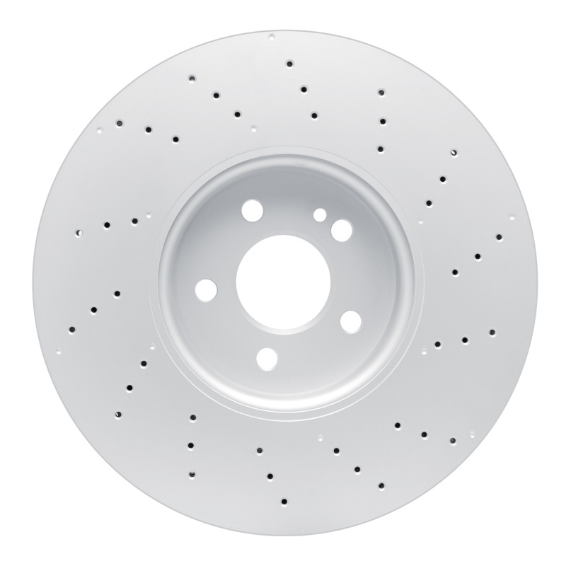 Picture of DFC 20-25 Mercedes-Benz GLA45 AMG Front Drilled Hi-Carbon Alloy Geomet Coated Rotor