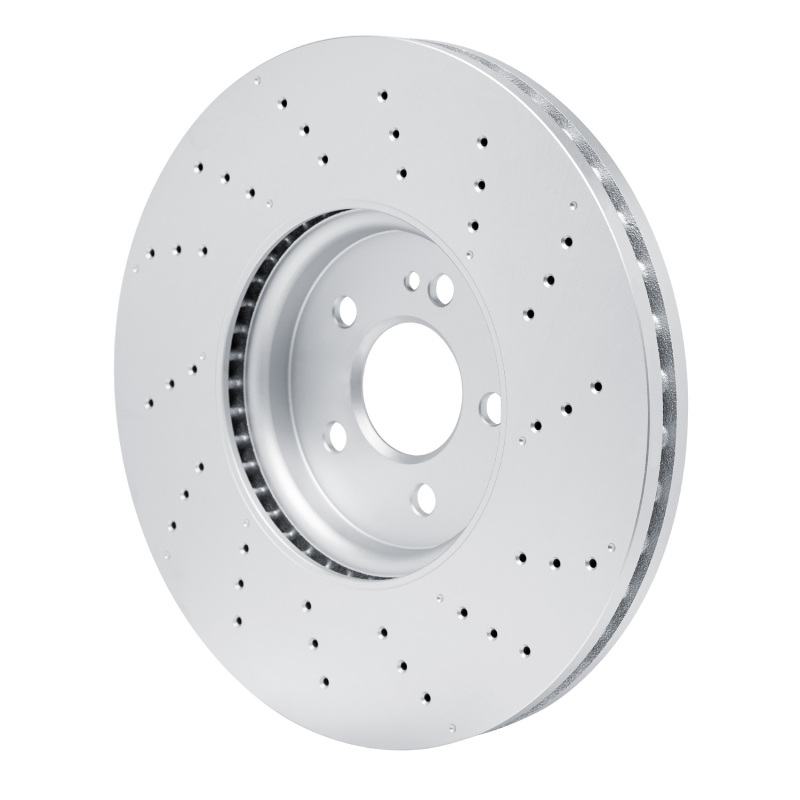 Picture of DFC 20-22 Mercedes-Benz A35 AMG Front Drilled Hi-Carbon Alloy Geomet Coated Rotor