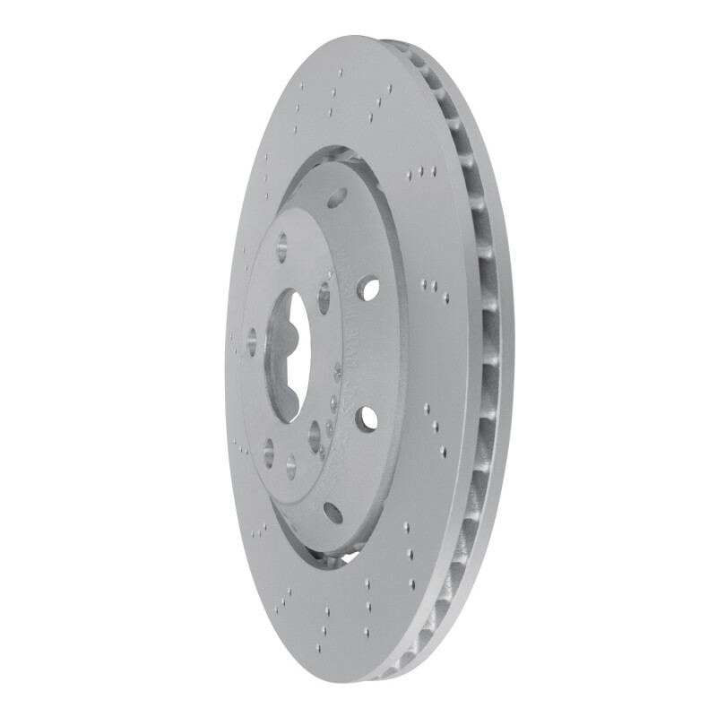 Picture of DFC 07-08 Audi RS4 Left Rear Drilled Hi-Carbon Alloy Geomet Coated Rotor
