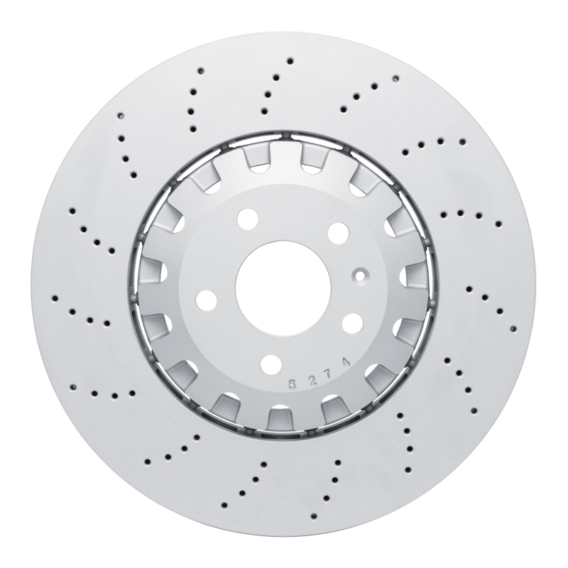 Picture of DFC 18-25 Audi RS5 Front Drilled Hi-Carbon Alloy Geomet Coated Rotor