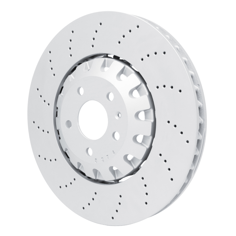 Picture of DFC 18-25 Audi RS5 Front Drilled Hi-Carbon Alloy Geomet Coated Rotor