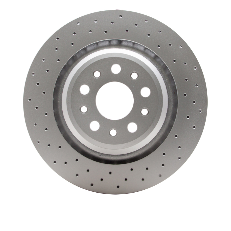 Picture of DFC 14-22 Maserati Quattroporte Rear Drilled Hi-Carbon Alloy Geomet Coated Rotor