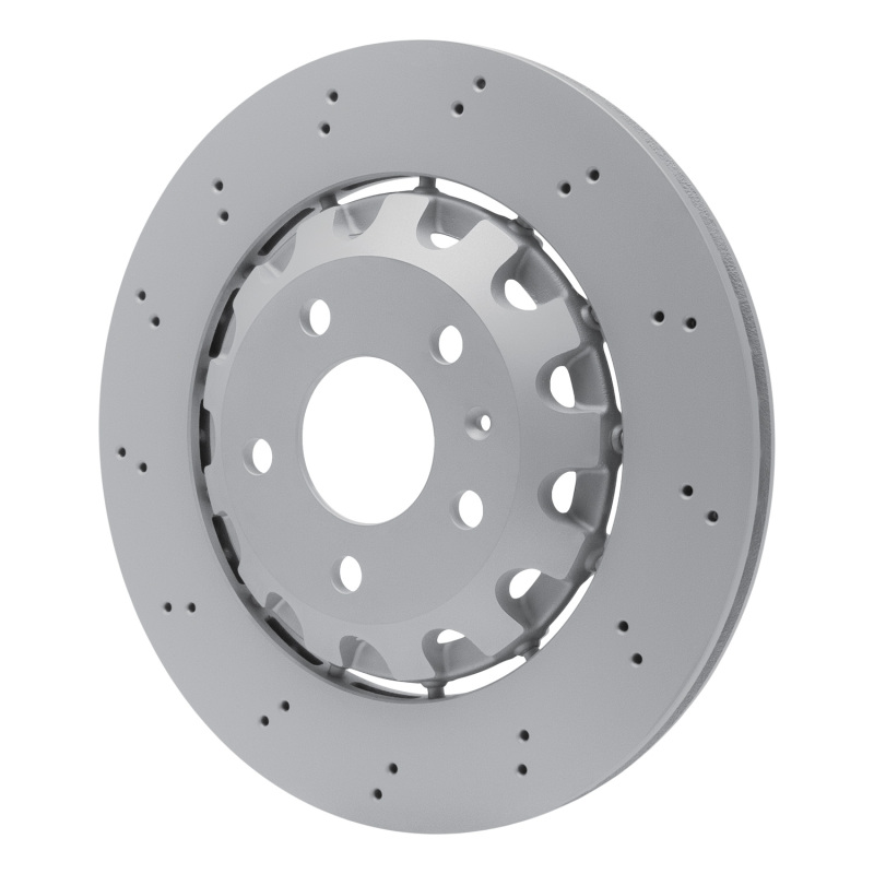 Picture of DFC 18-25 Audi RS5 Sportback Rear Drilled Hi-Carbon Alloy Geomet Coated Rotor