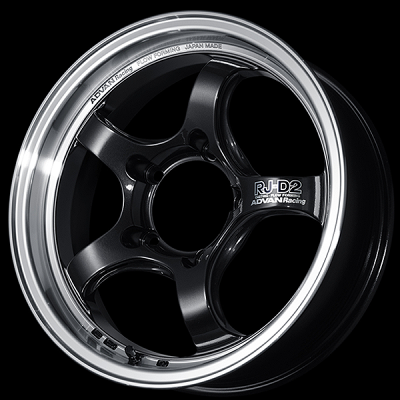 Picture of Advan RG-D2 18x8.0 / +48 Offset / 5x112 / 66.5mm Bore / Machining and Black Gunmetallic