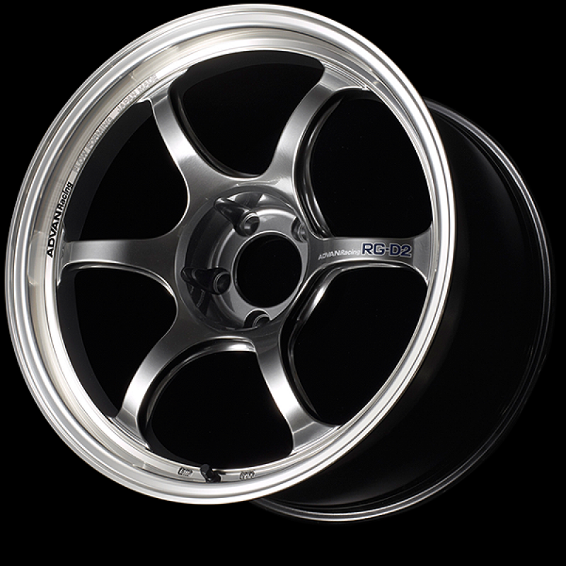 Picture of Advan RG-D2 18x8.0 / +48 Offset / 5x112 / 66.5mm Bore / Machining and Racing Hyper Black