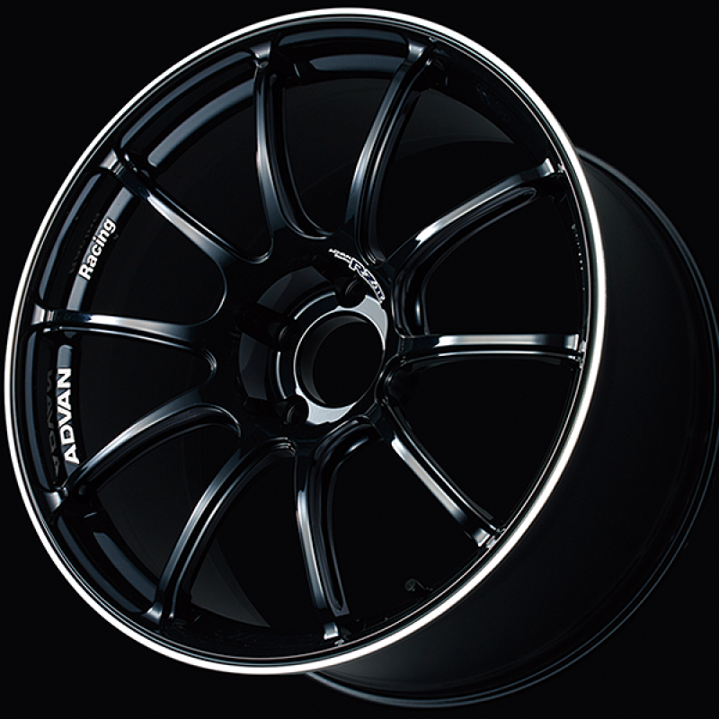 Picture of Advan RZII 15x6.0 / +38 Offset / 4x100 / 63mm Bore / Racing Gloss Black and Ring