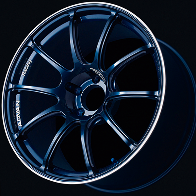 Picture of Advan RZII 15x7.5 / +40 Offset / 4x100 / 63mm Bore / Racing Indigo Blue and Ring
