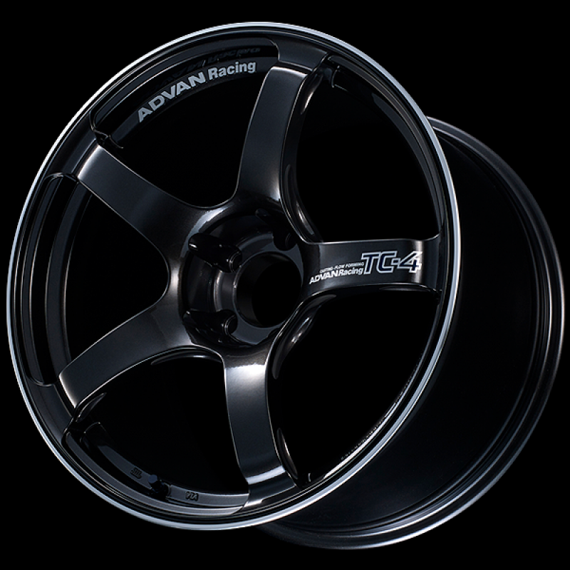 Picture of Advan TC4 16x7.0 / +35 Offset / 4x98 / 58mm Bore / Black Gunmetallic and Ring