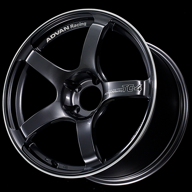 Picture of Advan TC4 17x6.5 / +40 Offset / 4x100 / 63mm Bore / Racing Gunmetallic and Ring