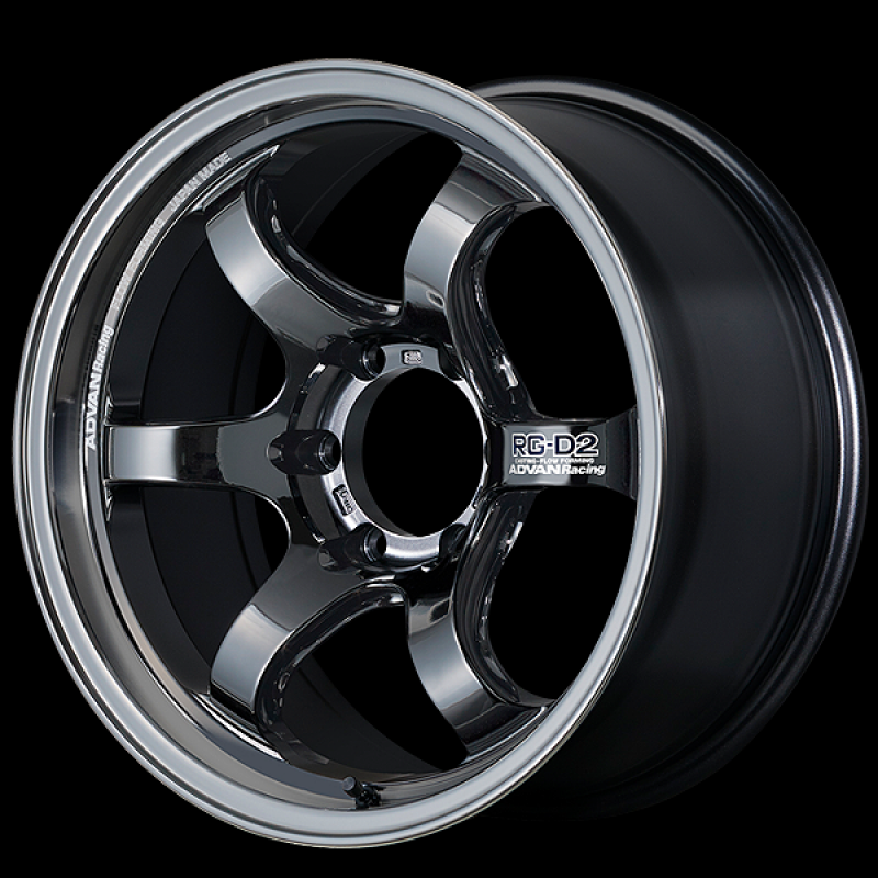 Picture of Advan RG-D2 for Truck 18x9.0 / +00 Offset / 6x139.7 / 112mm Bore / Black Chrome