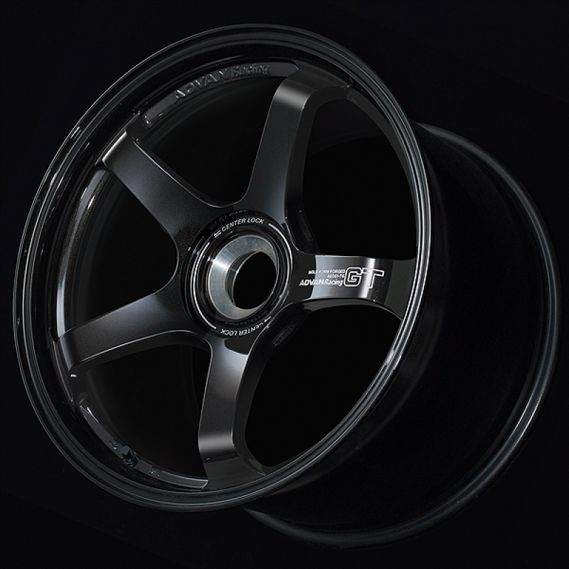 Picture of Advan GT for Porsche 21x9.5 / +59 Offset / 5x130 / 71.8mm Bore / Racing Titanium Black