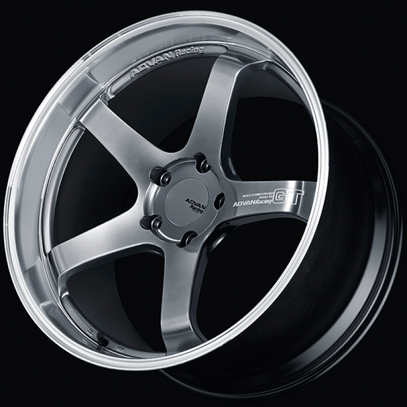 Picture of Advan GT for Porsche 21x11.0 / +60 Off / 5x130 / 71.8mm Bore / Machining and Hyper Platinum Black