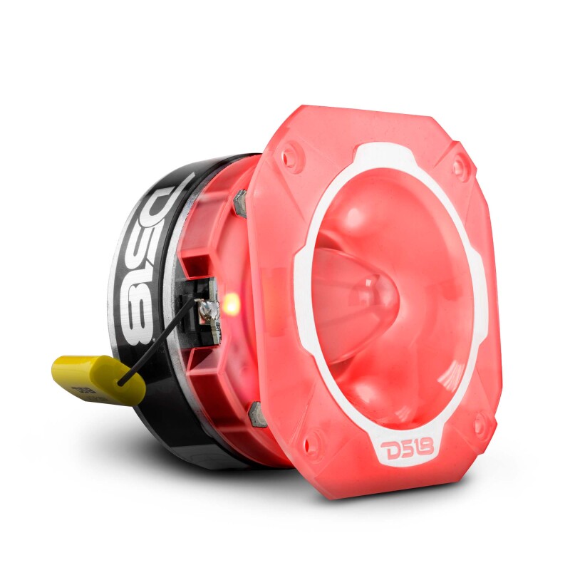 Picture of DS18 4in Super Bullet Tweeter 250 Watts RMS 1.5in Titanium Vc 4 ohm RGB LED Lights