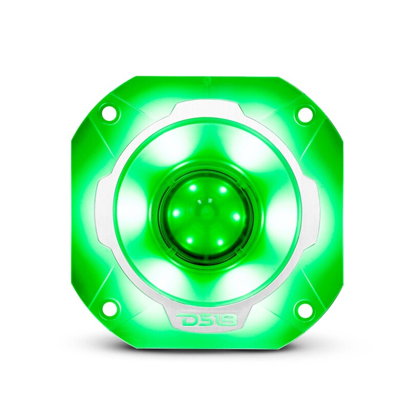Picture of DS18 4in Super Bullet Tweeter 250 Watts RMS 1.5in Titanium Vc 4 ohm RGB LED Lights