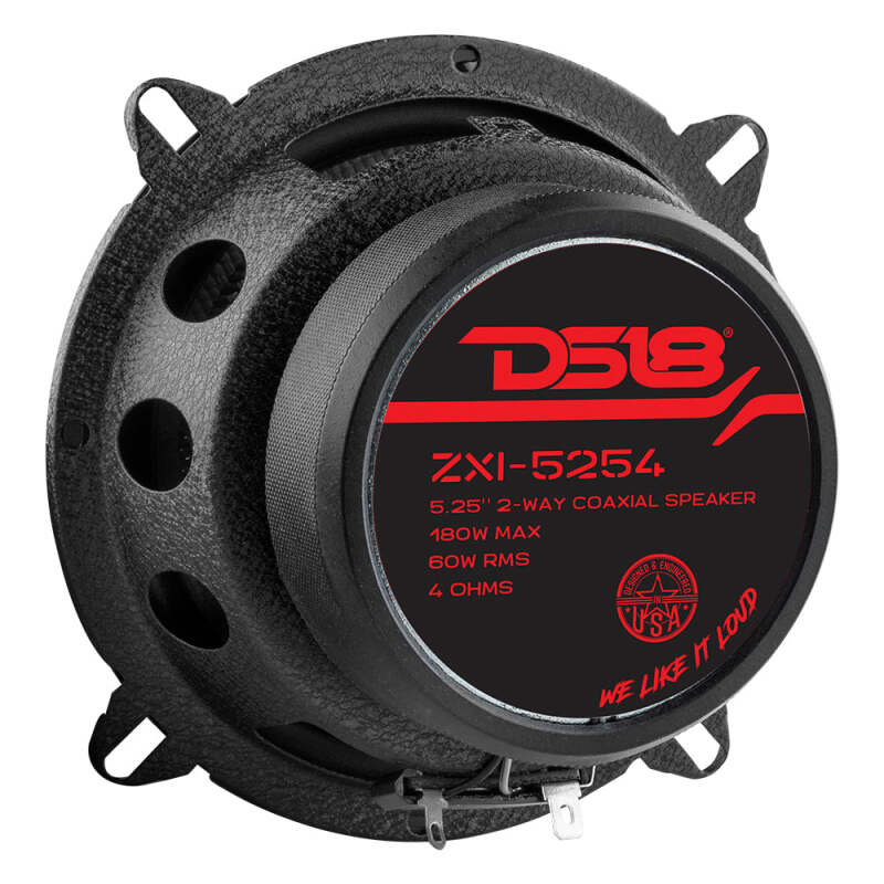 Picture of DS18 5.25in 60Watts RMS 4 ohm 2-Way Coaxial Speaker w/ Kevlar Cones