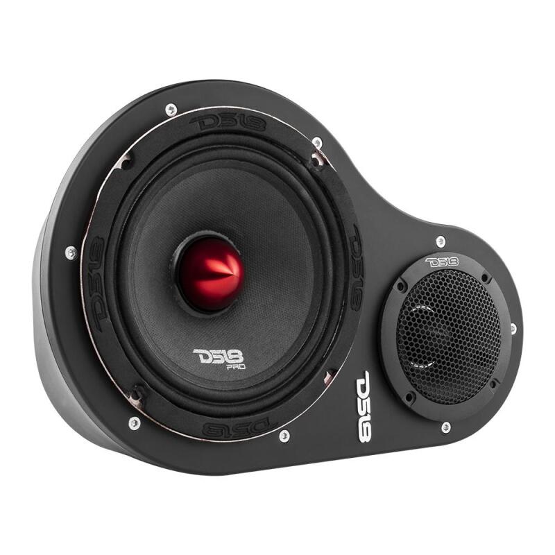 Picture of DS18 6.5in 2-Way Speaker Pods Fits 2x 6.5in Speakers 2x 3.78in Tweeters Speakers Not Included