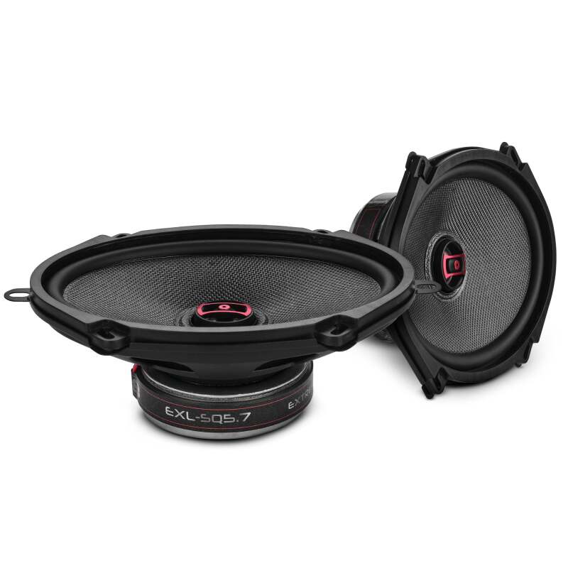 Picture of DS18 5x7in 120 Watts RMS 3 ohm 2-Way Coaxial Speakers And Component System w/ Fiberglass Cone