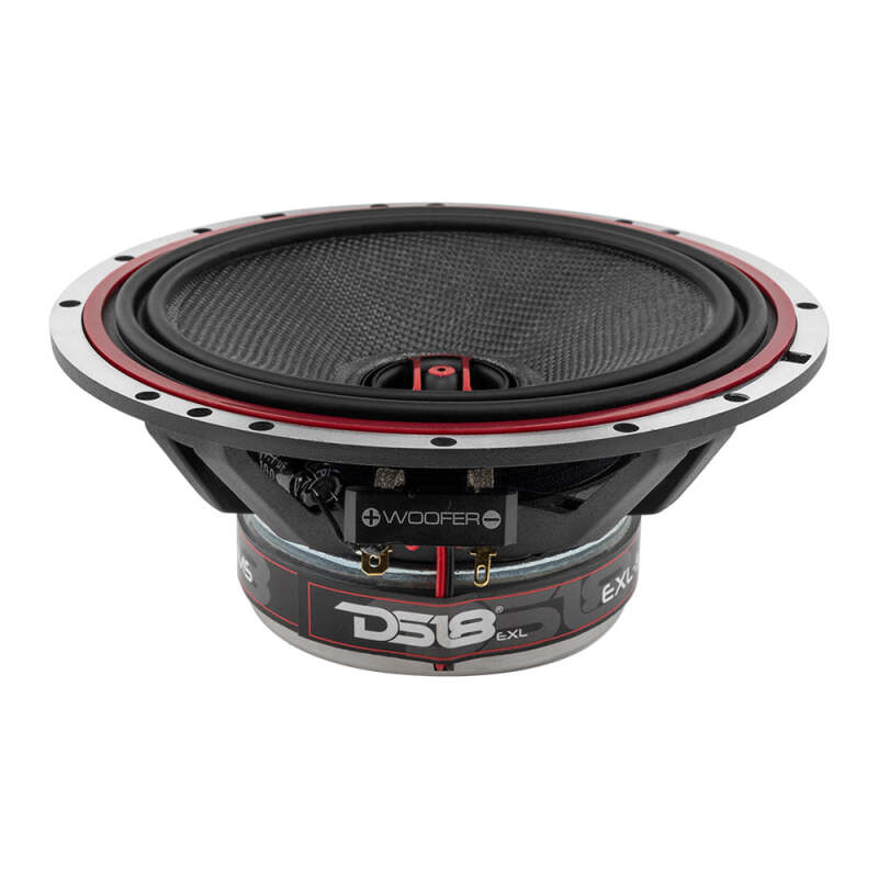 Picture of DS18 6.5in 120 Watts RMS 3 ohm 2-Way Coaxial Speakers And Component System w/ Fiberglass Cone