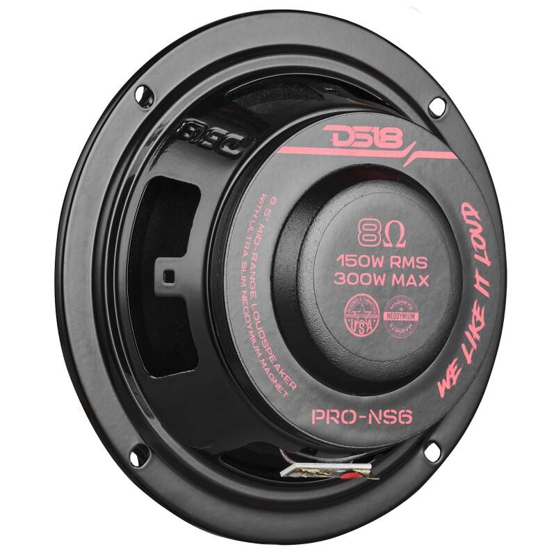 Picture of DS18 6.5in 150 Watts RMS 8 ohm Neodymium Shallow Full Range Loudspeaker