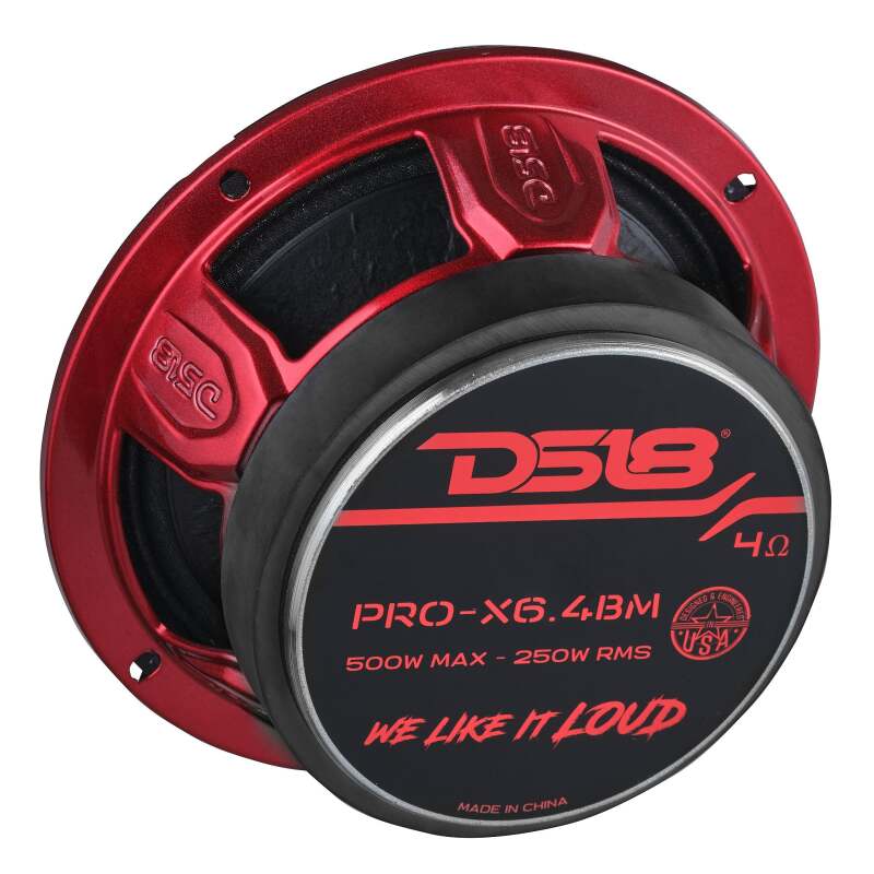 Picture of DS18 6.5in 250 Watts RMS 4 ohm Mid-Range Loudspeaker Bullet Loudspeaker