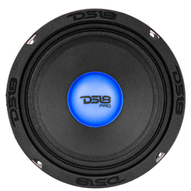 Picture of DS18 6.5in 250 Watts RMS 4 ohm Mid-Range Loudspeaker w/ RGB Dust Cap