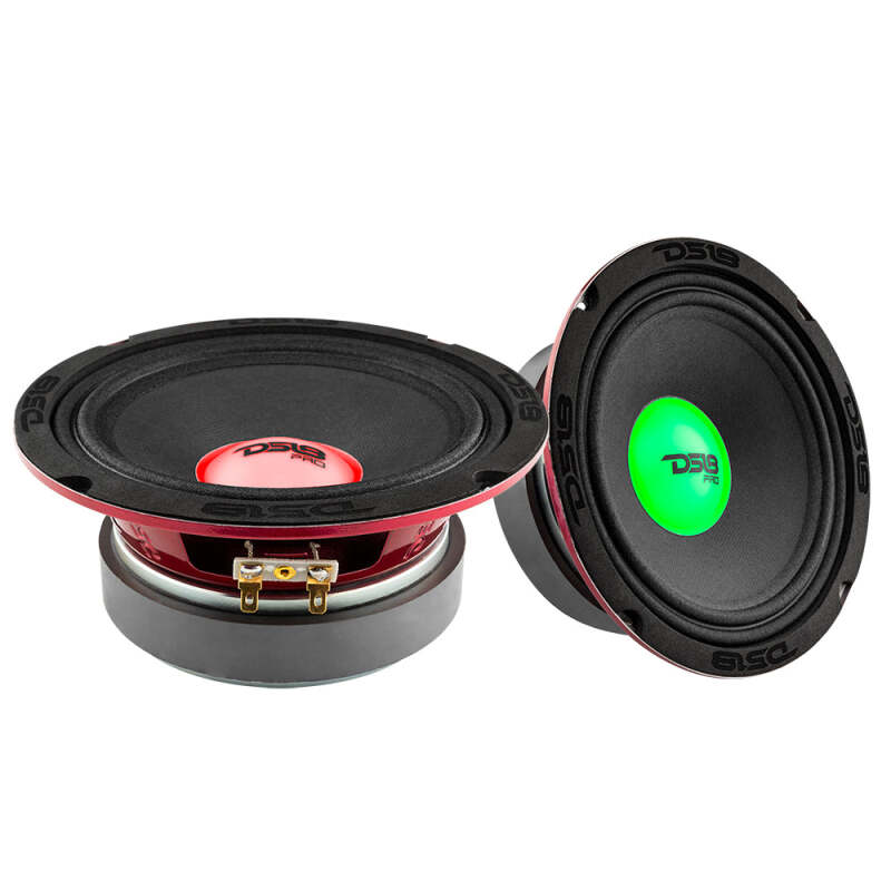 Picture of DS18 6.5in 250 Watts RMS 4 ohm Mid-Range Loudspeaker w/ RGB Dust Cap