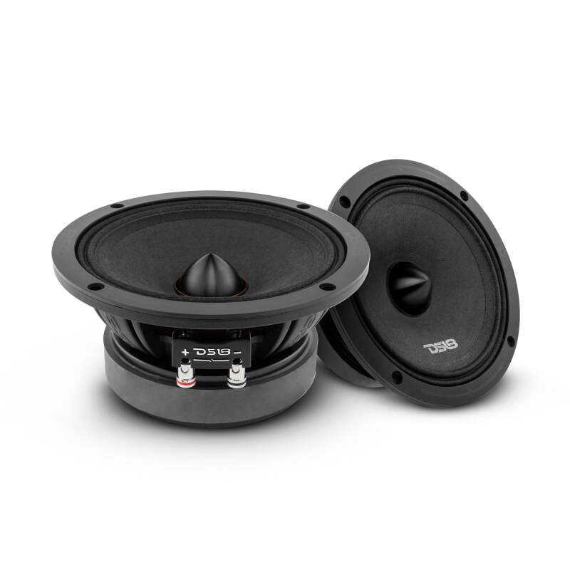 Picture of DS18 6.5in 300 Watts RMS 4 ohm Neodymium and Ferrite Magnet Bullet Mid-Range Loudspeaker