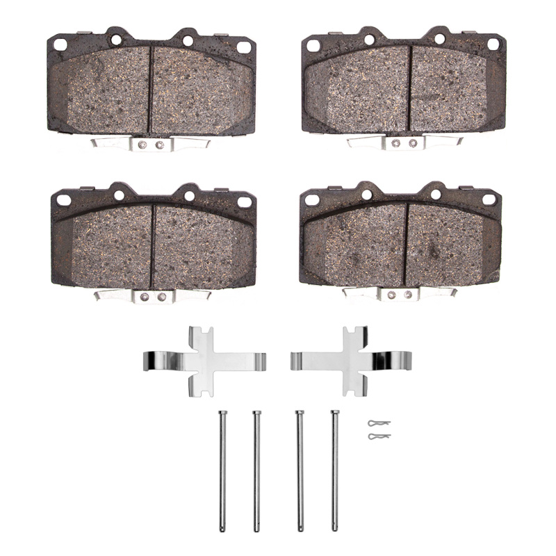 Picture of R1 1989-1996 Nissan 300ZX Turbo Front R1 Performance Sport Pads & Hardware Kit