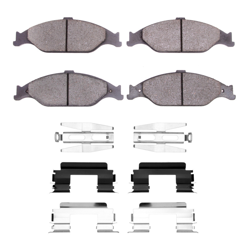 Picture of R1 1999-2004 Ford Mustang Front R1 Performance Sport Pads & Hardware Kit