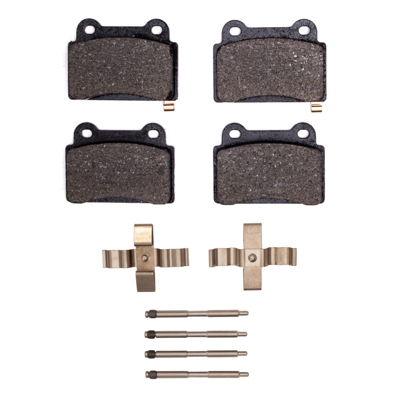 Picture of R1 2008-2015 Mitsubishi Lancer Rear R1 Performance Sport Pads & Hardware Kit