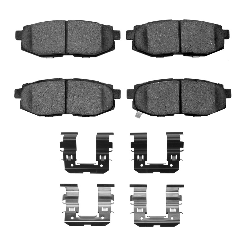 Picture of R1 2006-2025 Scion FR-S Rear R1 Performance Sport Pads & Hardware Kit