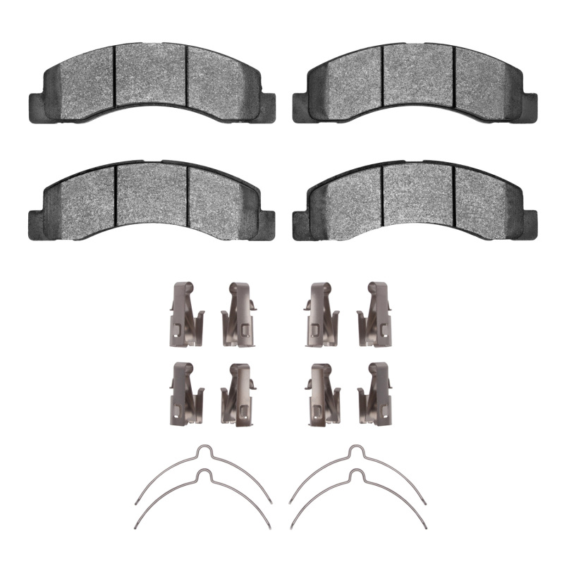 Picture of R1 1999-2005 Ford F-250 4WD (Super Duty) Front R1 Super Duty Pads & Hardware Kit