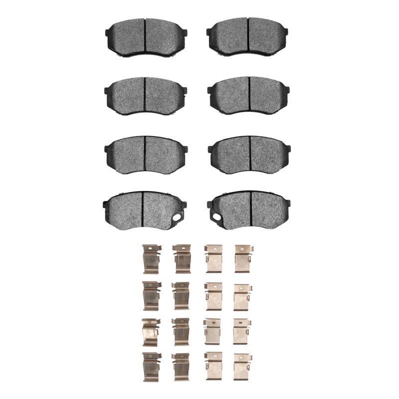 Picture of R1 1995-2004 Mitsubishi Fuso FE Front R1 Super Duty Pads & Hardware Kit