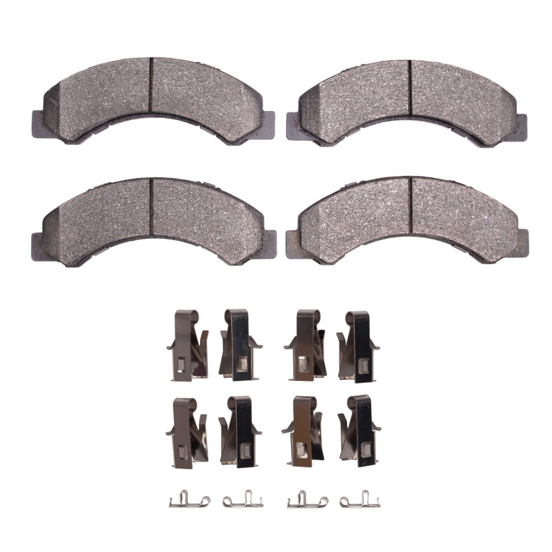 Picture of R1 1998-2024 Chevrolet LCF3500 Gas Engine Front/Rear R1 Super Duty Pads & Hardware Kit