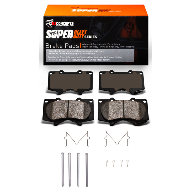 Picture of R1 2000-2025 JAC Frison Front R1 Super Duty Pads & Hardware Kit
