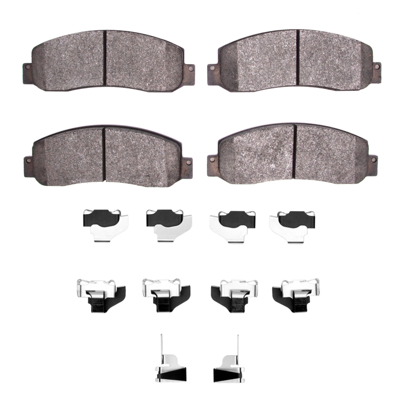 Picture of R1 2005-2012 Ford F-250 4WD (Super Duty) Front R1 Super Duty Pads & Hardware Kit