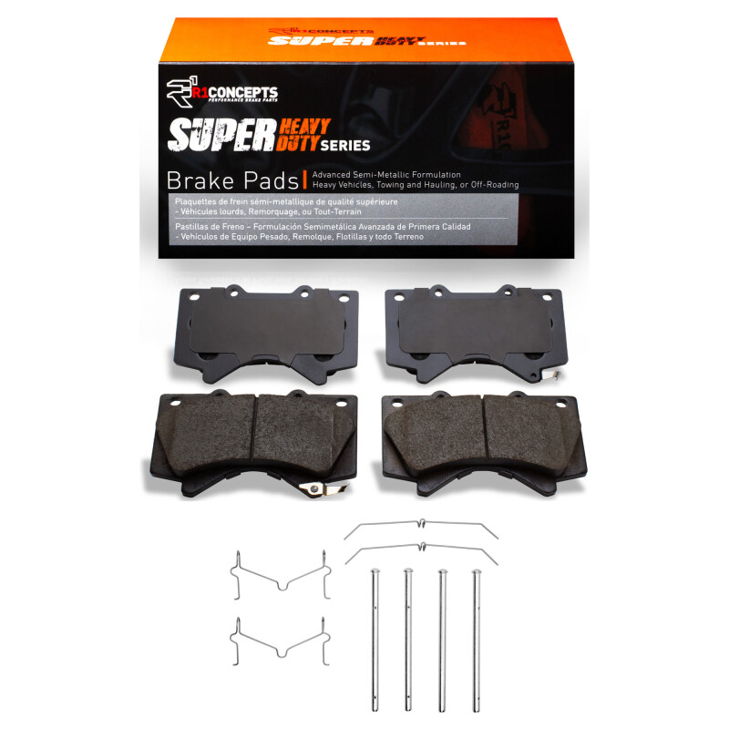 Picture of R1 2007-2022 Lexus LX570 Front R1 Super Duty Pads & Hardware Kit